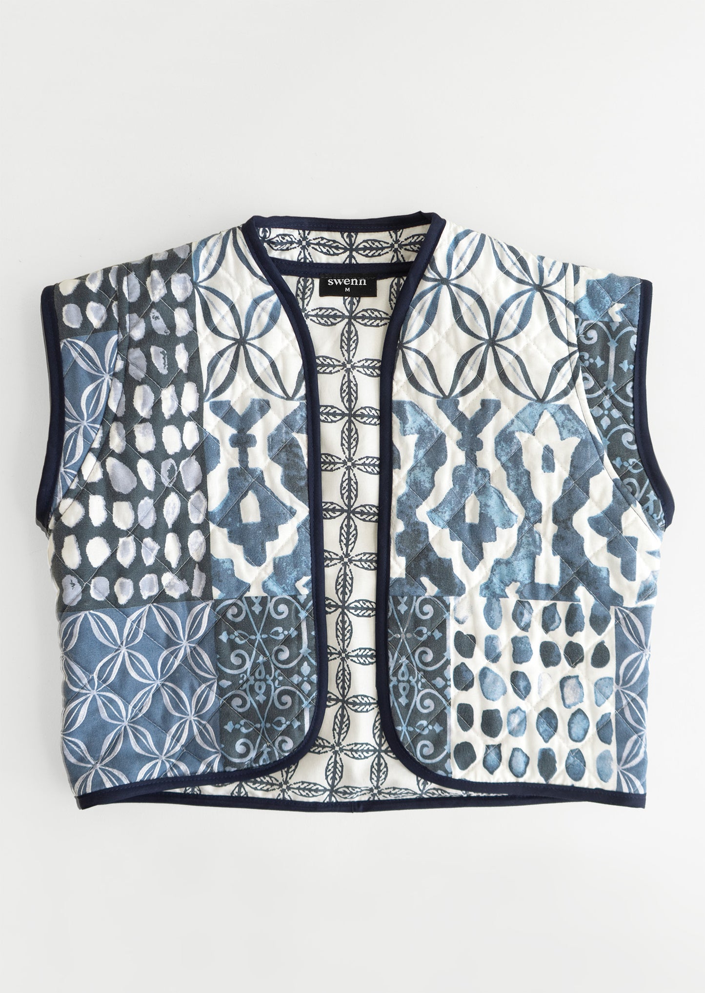 Veste matelassée recyclée - patchwork