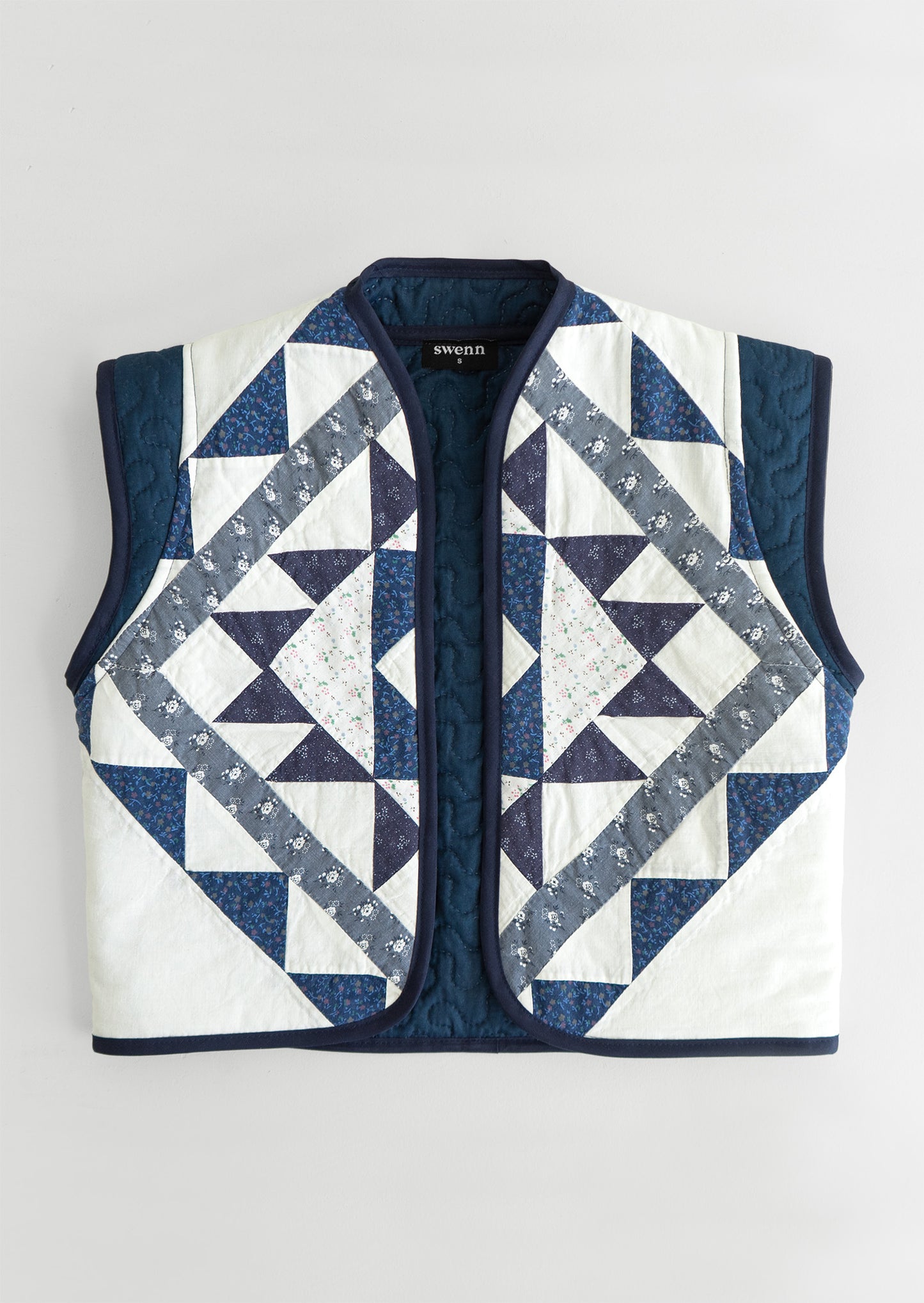 Veste matelassée recyclée - patchwork