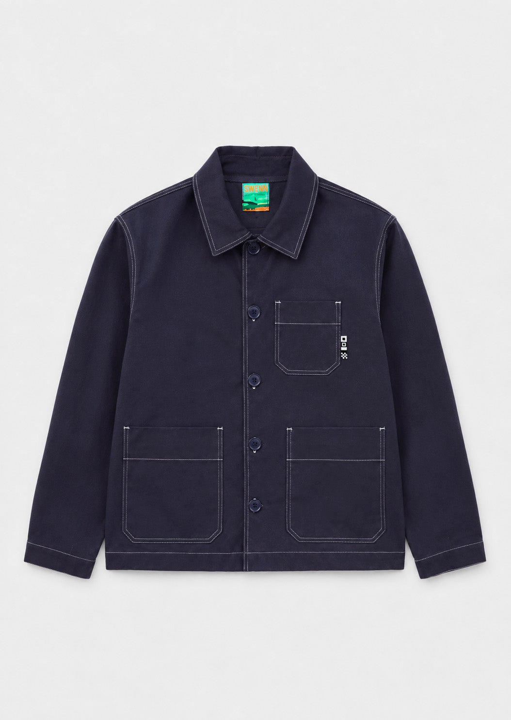 Veste d'artisan Michel - bleu nuit
