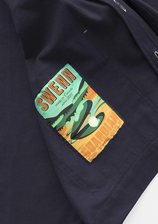 Veste d'artisan Michel - bleu nuit
