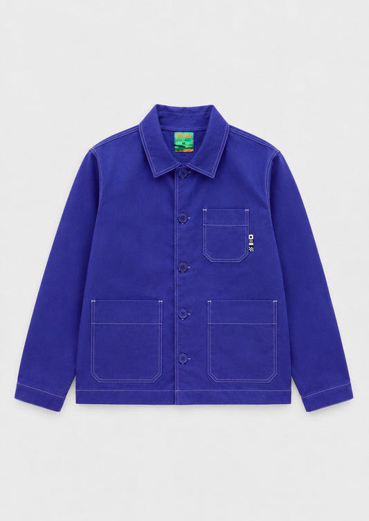 Veste d'artisan Michel - bleu royal