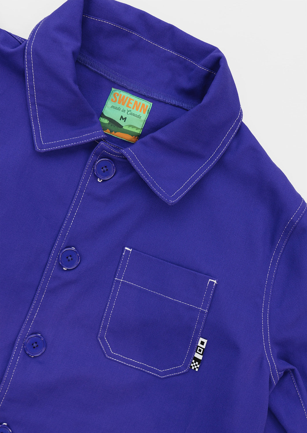Michel workwear jacket - royal blue