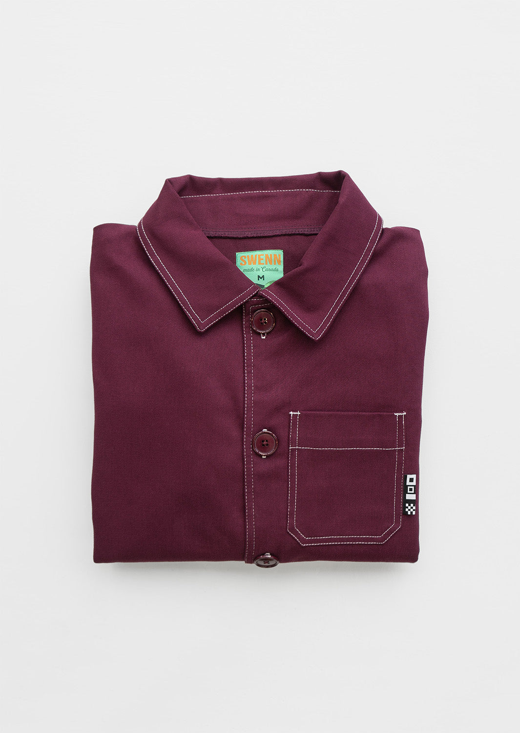 Veste d'artisan Michel - bourgogne