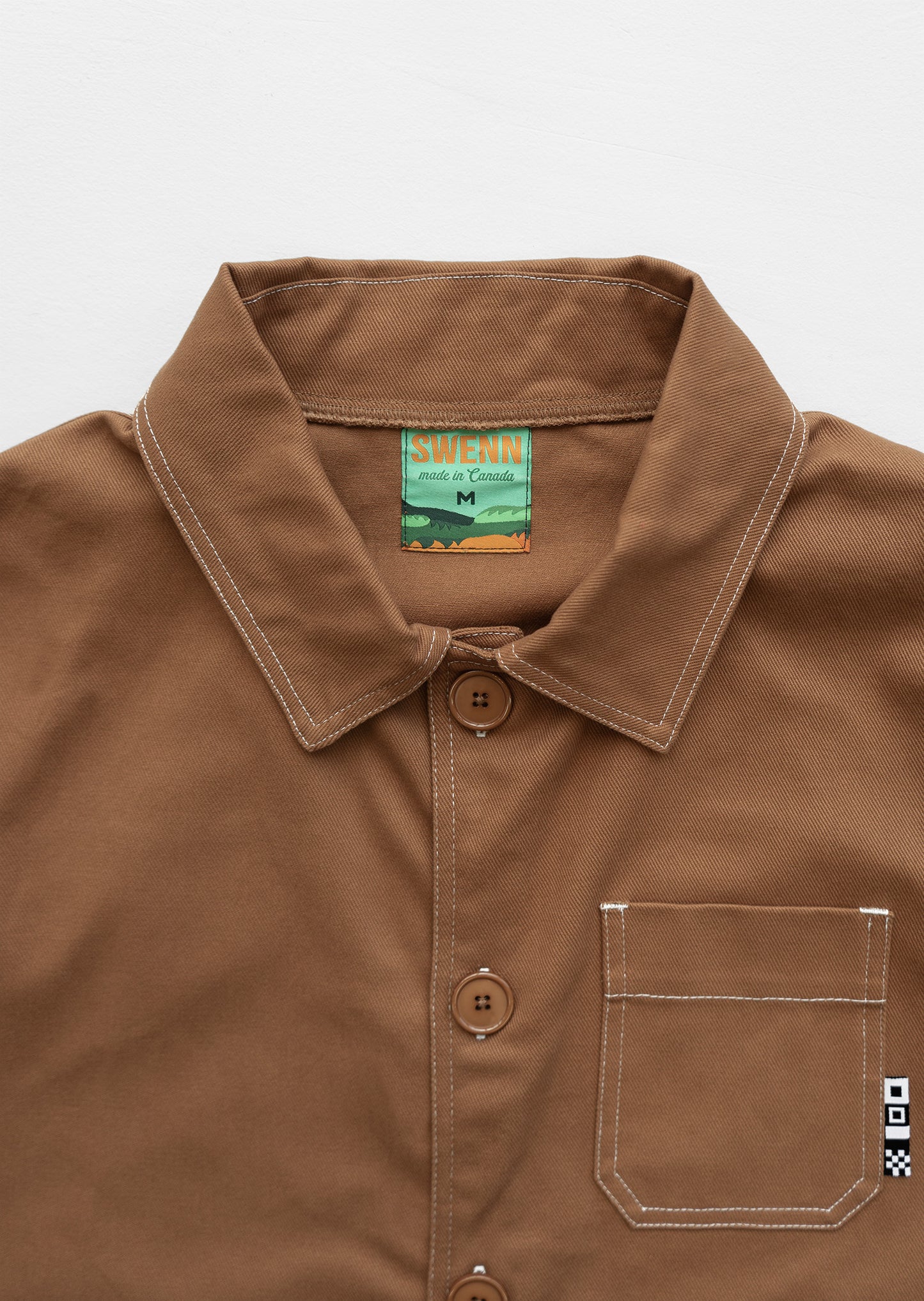 Michel - workwear jacket - camel