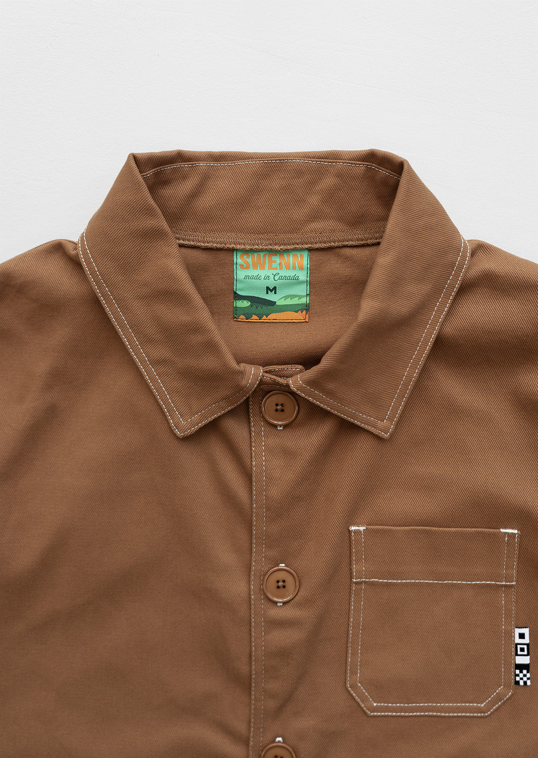 Veste d'artisan Michel - camel