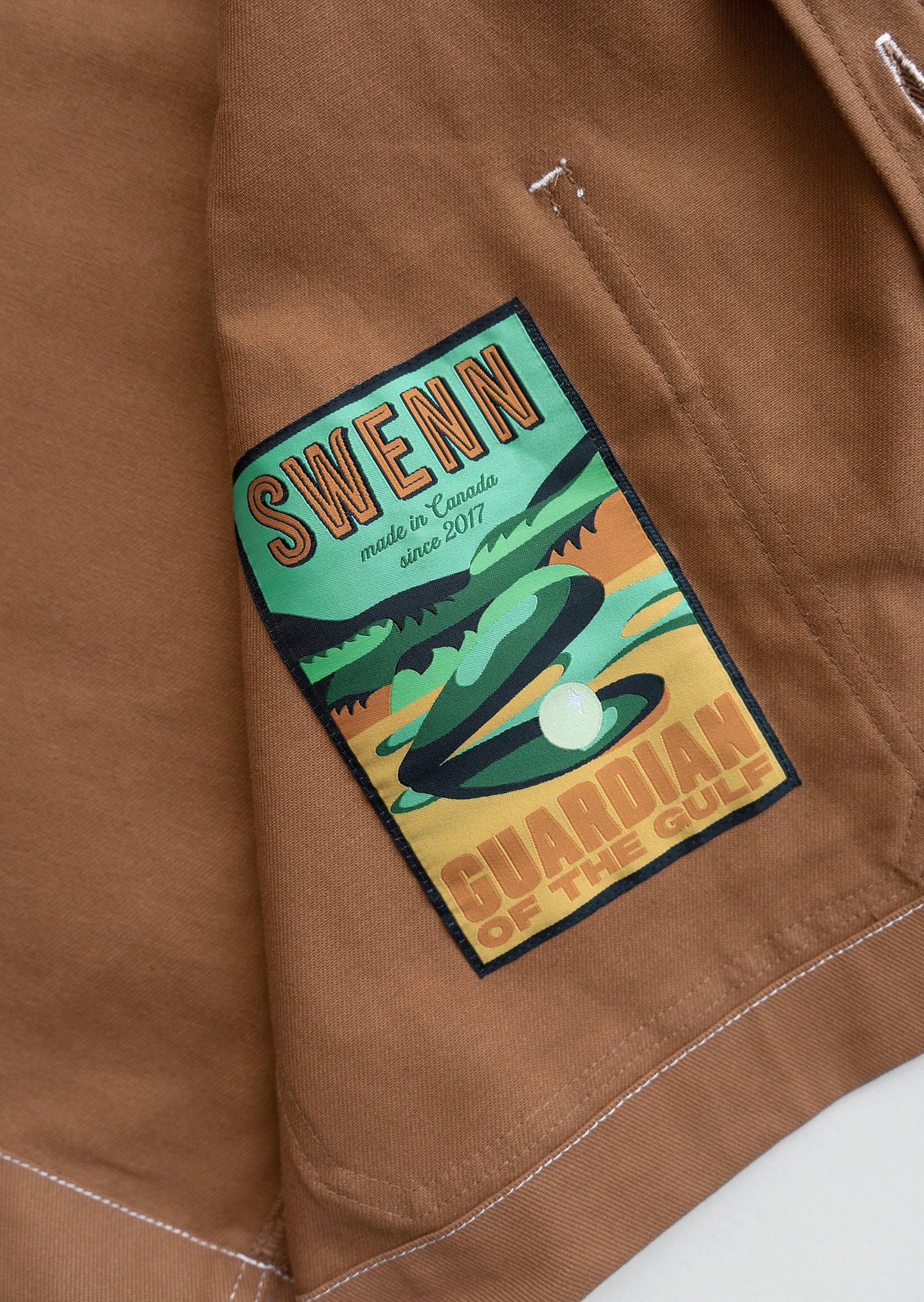 Michel - workwear jacket - camel