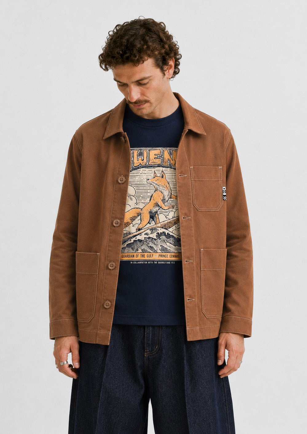Veste d'artisan Michel - camel