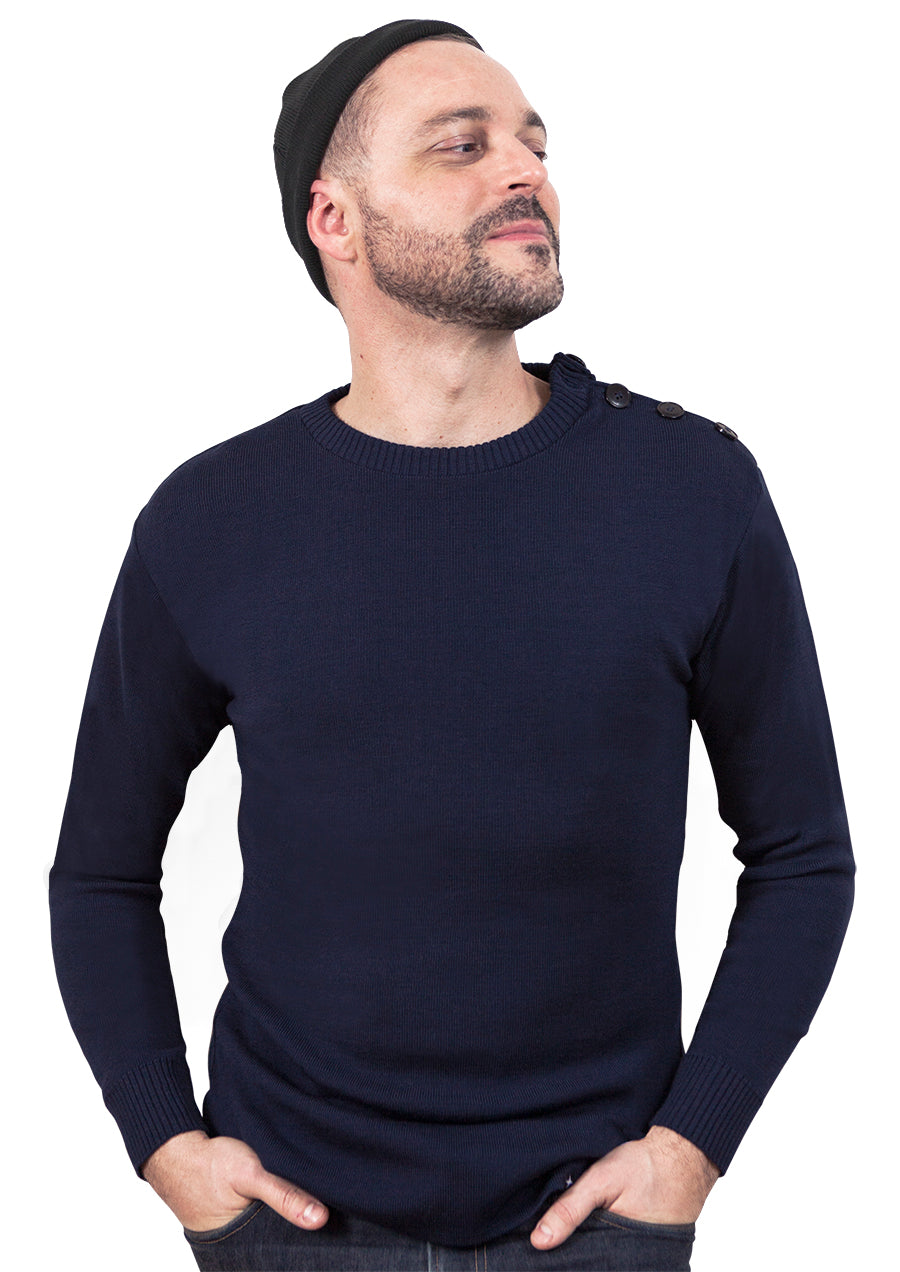 Gaël - sailor's sweater - navy