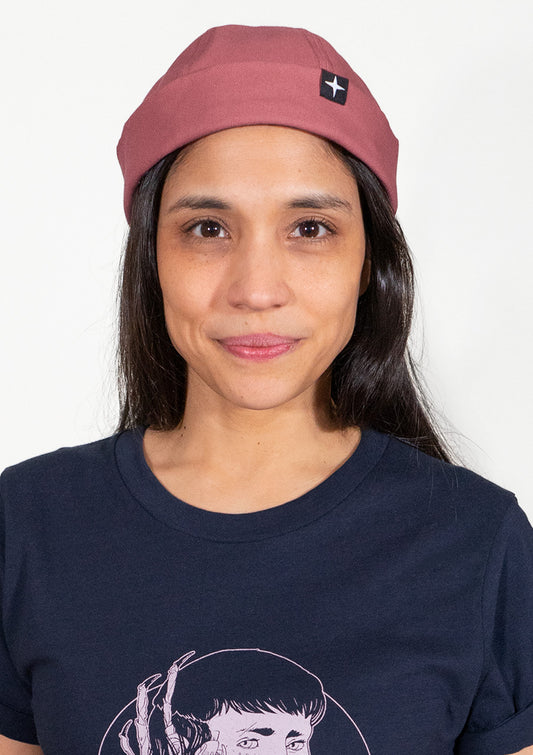 Miki marin - coton biologique - vieux rose