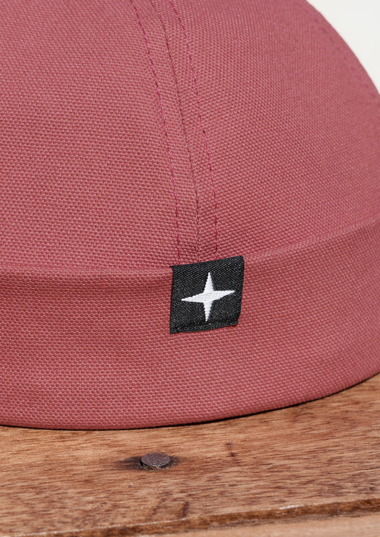 Docker hat - organic cotton - old pink