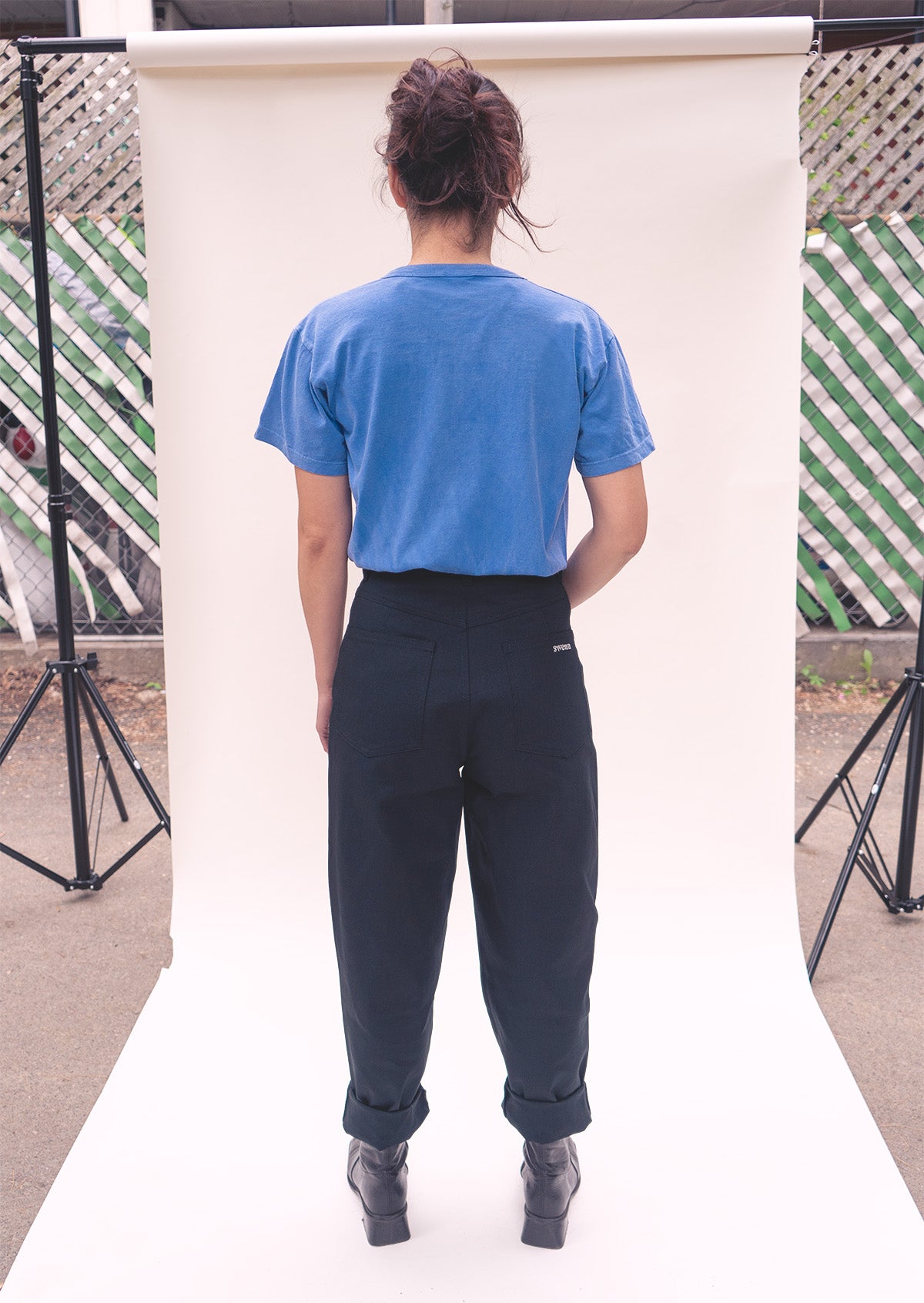 SWENN - High waist pants made in Montreal
