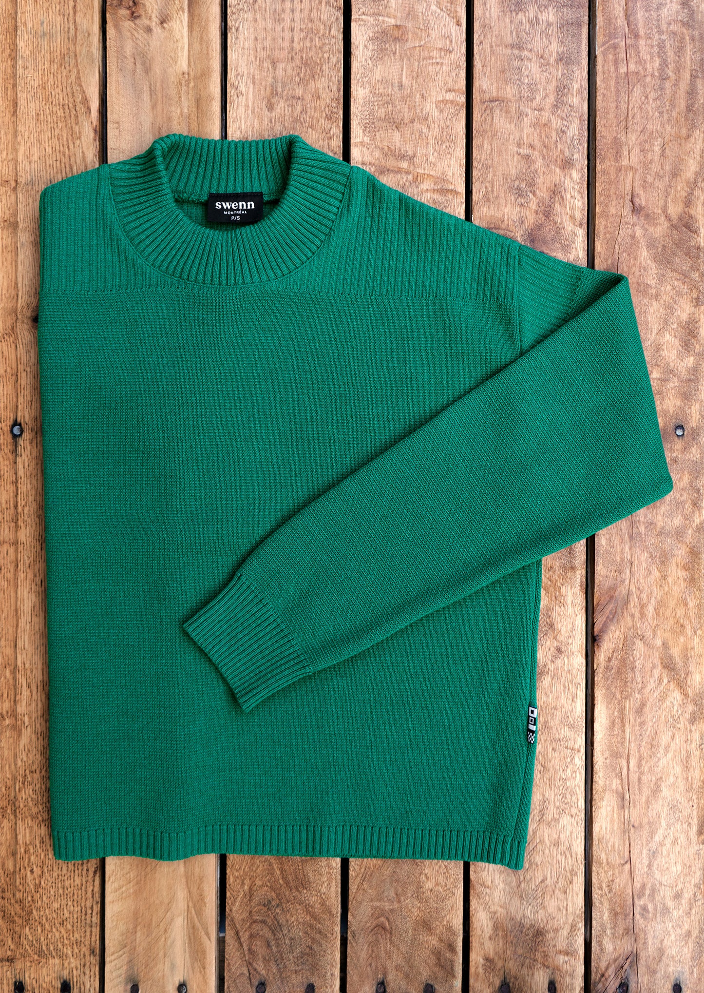 Yüna - short sweater - mint