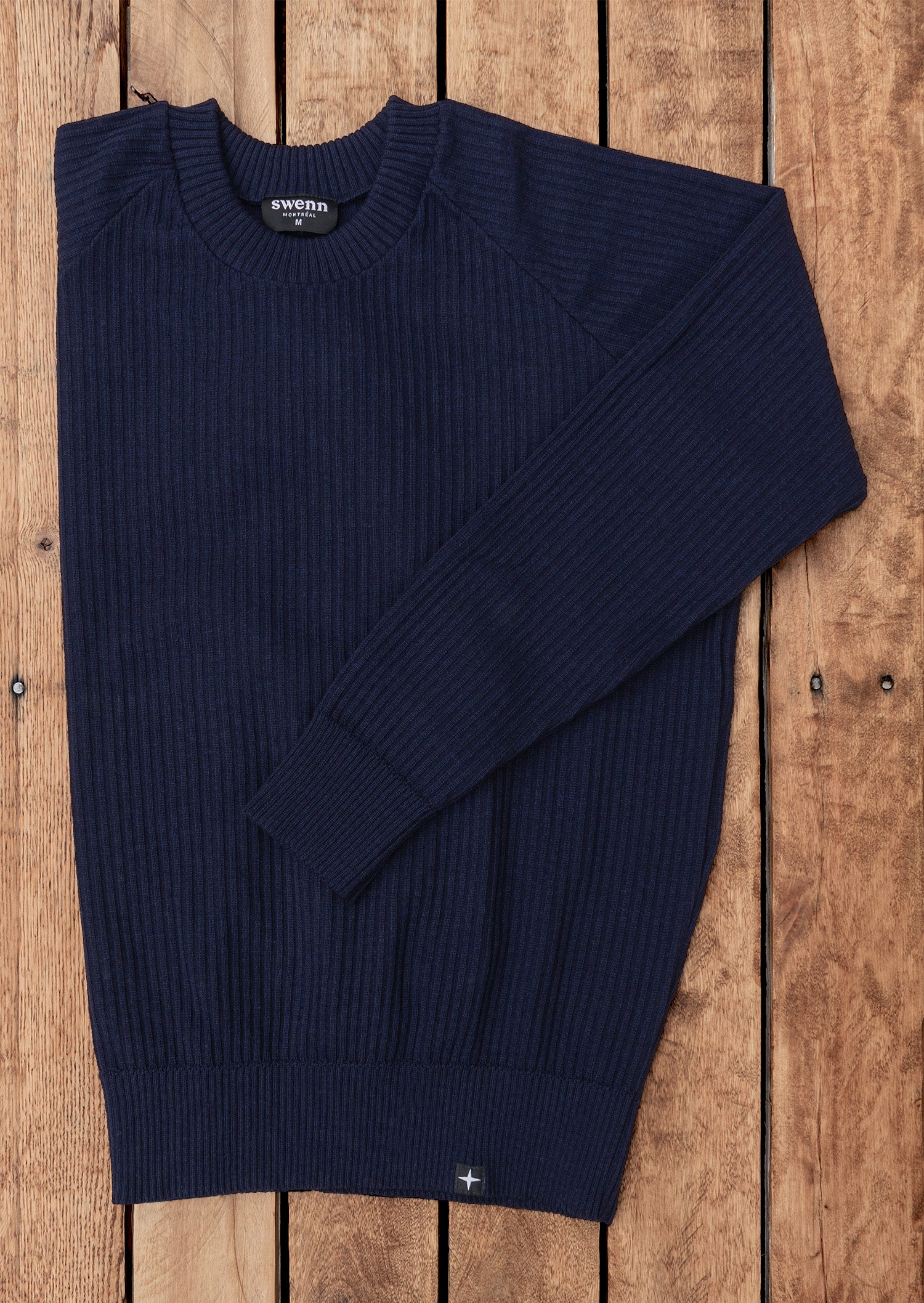 Super Soft Merino Wool Ladies M/C Raglan Sweater, SAOL