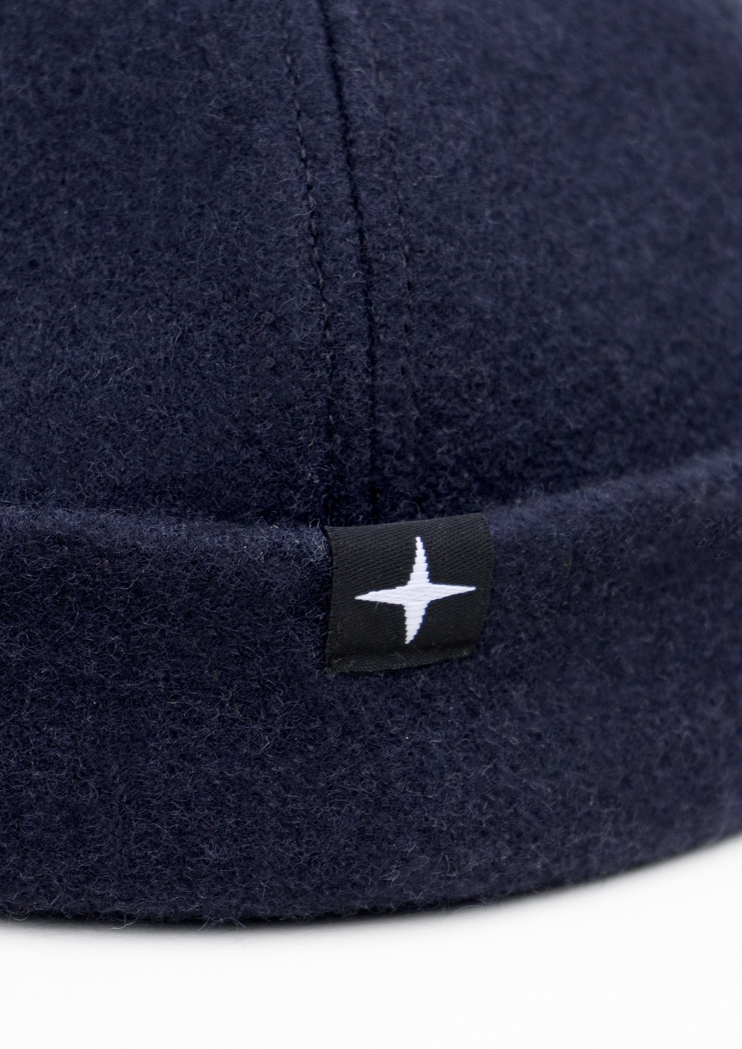 Woolen docker hat - navy