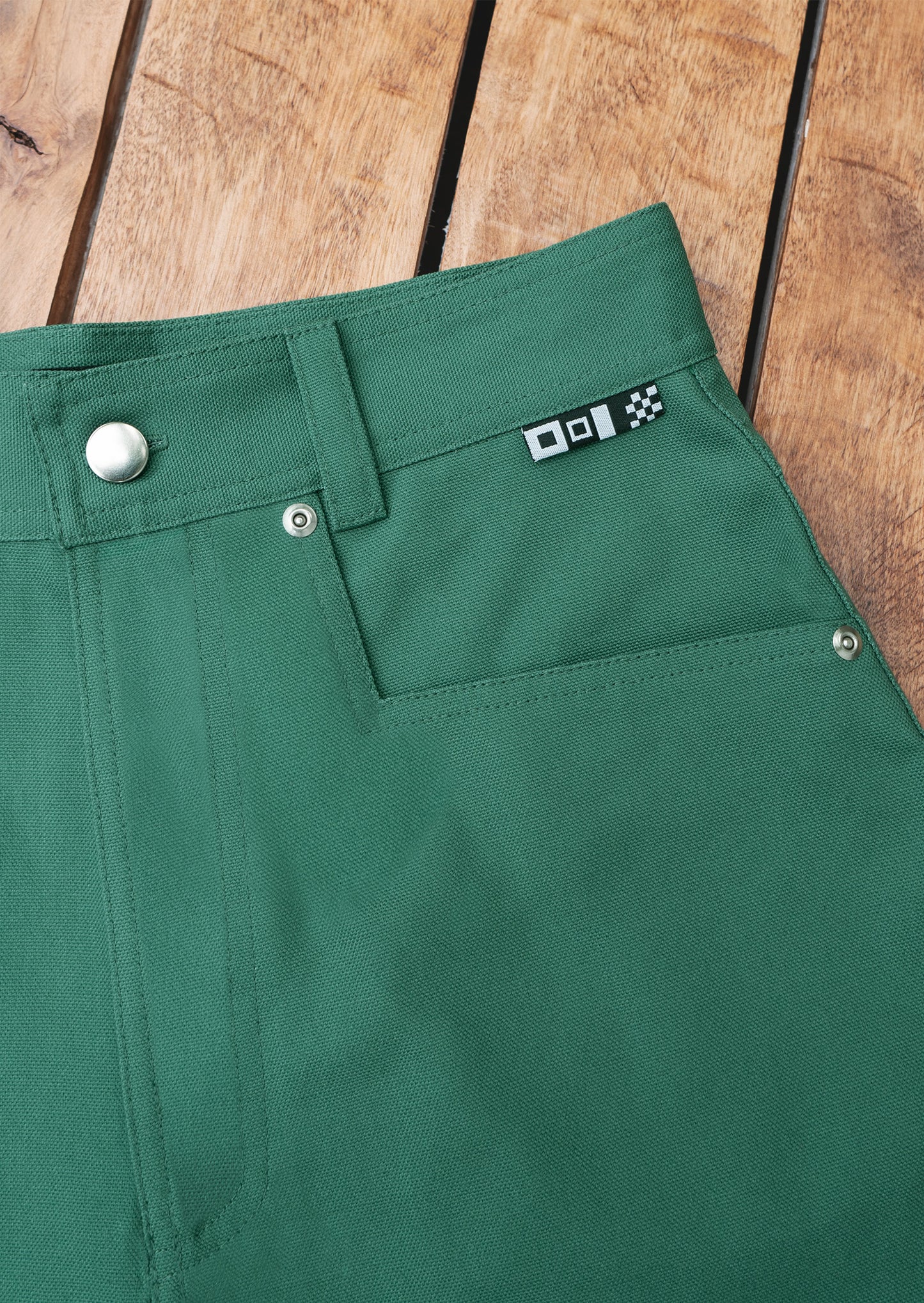 Shorts - emerald green