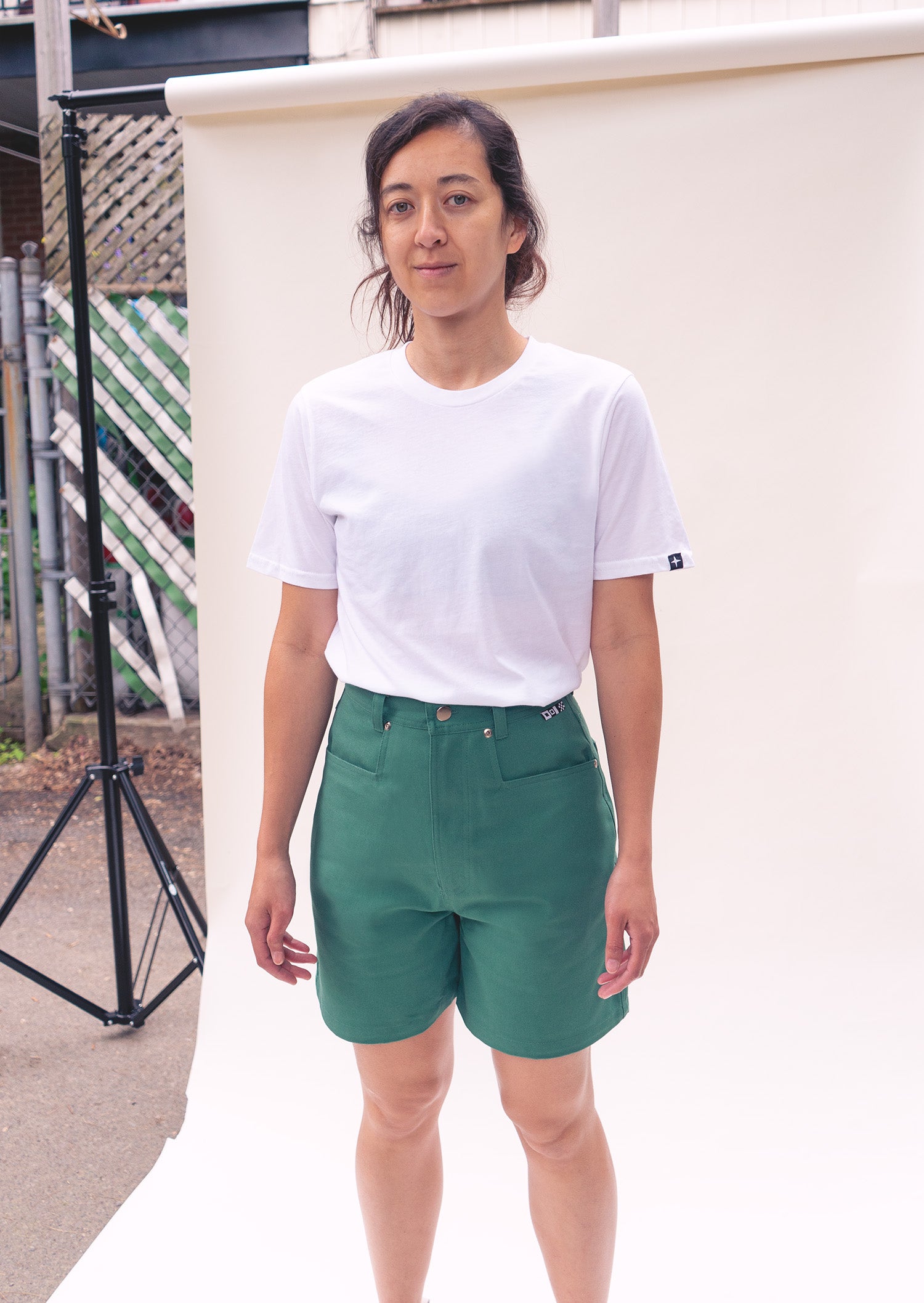 Shorts - Olive Green – Delienne